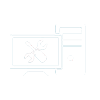 desktop repair with circle white
