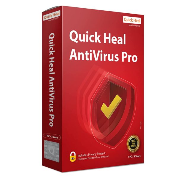 Quick Heal Antivirus Pro - 1 User 3 Years