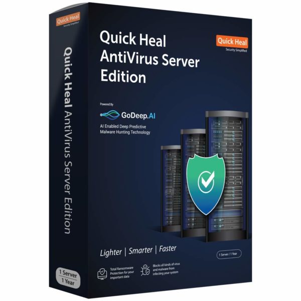 Quick Heal Antivirus Server Edition - 1 Server 1 Year