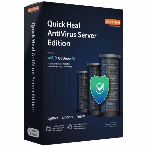 Quick Heal Antivirus Server Edition - 1 Server 3 Years